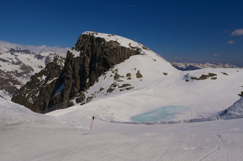 Glacier, Glacier Paradiso, Paradiso Pass, Passo Tonale