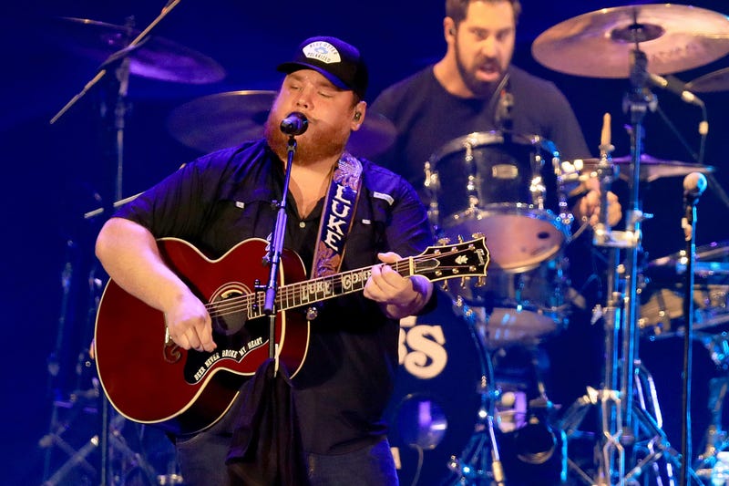 Luke Combs Performs at ATLIVE Concert 2019