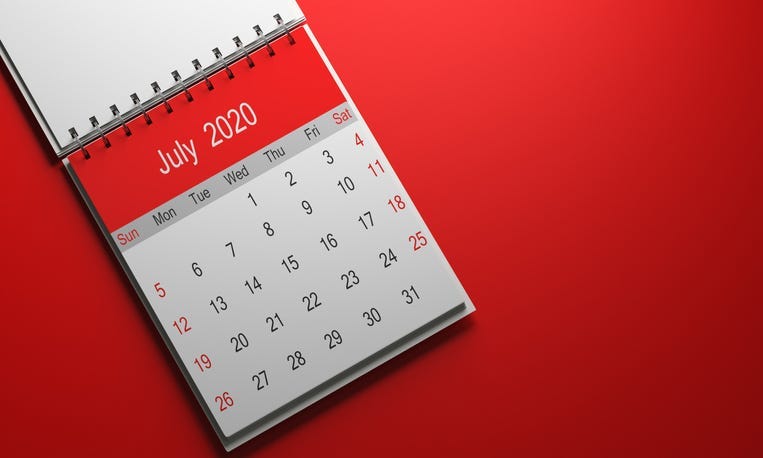 July Calendar