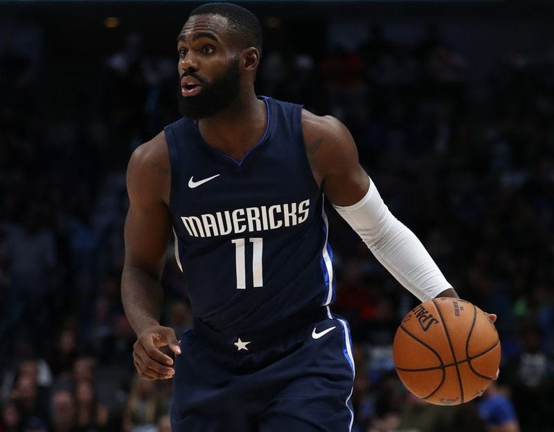 Tim Hardaway Jr. #11 of the Dallas Mavericks in the first half at American Airlines Center on November 20, 2019 in Dallas, Texas. 