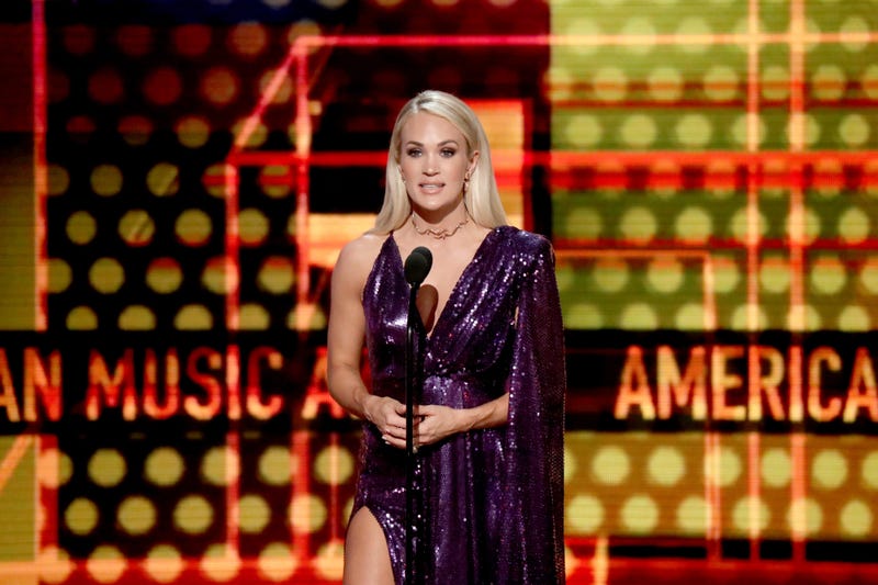 Carrie Underwood On Stage at the 2019 American Music Awards