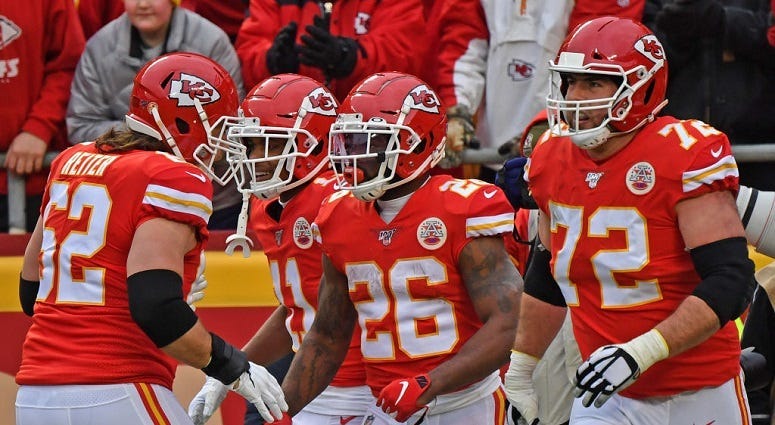 The Chiefs resting this week to prepare for the playoffs