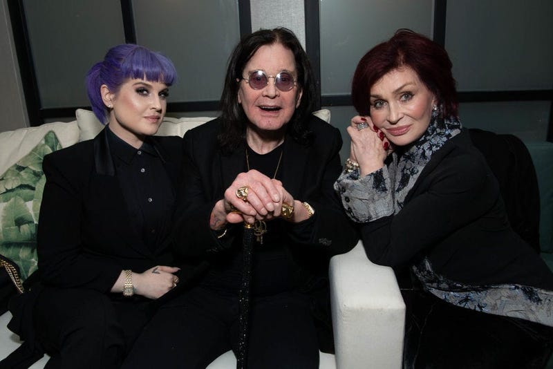 Kelly Osbourne, Ozzy Osbourne and Sharon Osbourne 