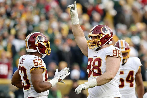Redskins vs Packers