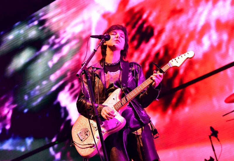 ANAHEIM, CALIFORNIA - DECEMBER 08: Nanna Bryndís Hilmarsdóttir from Of Monsters and Men performs onstage during KROQ Absolut Almost Acoustic Christmas 2019 at Honda Center on December 8, 2019 in Anaheim, California. (Photo by Emma McIntyre/Getty Images fo