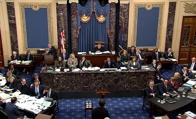 Senate Impeachment Trial Proceedings 1-22-20