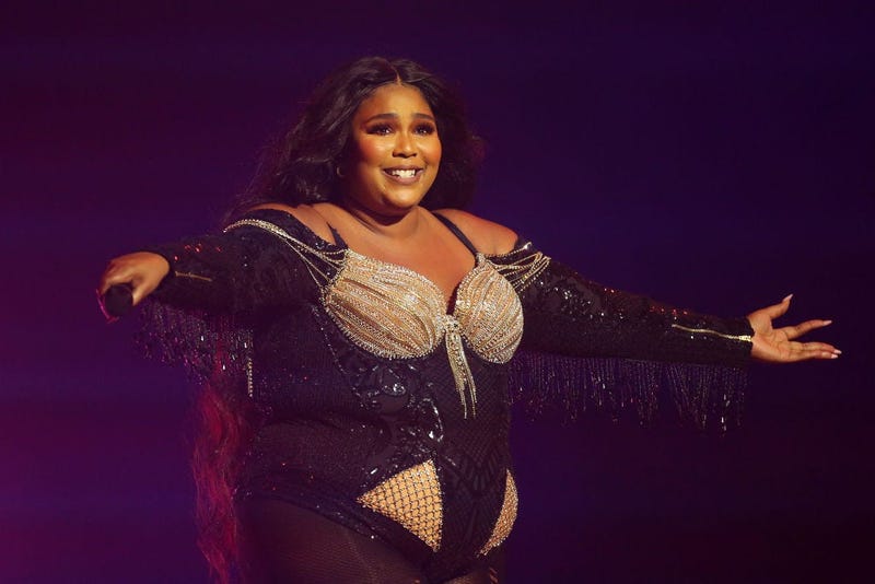 Lizzo performs at Sydney Opera House on January 06, 2020 in Sydney, Australia.