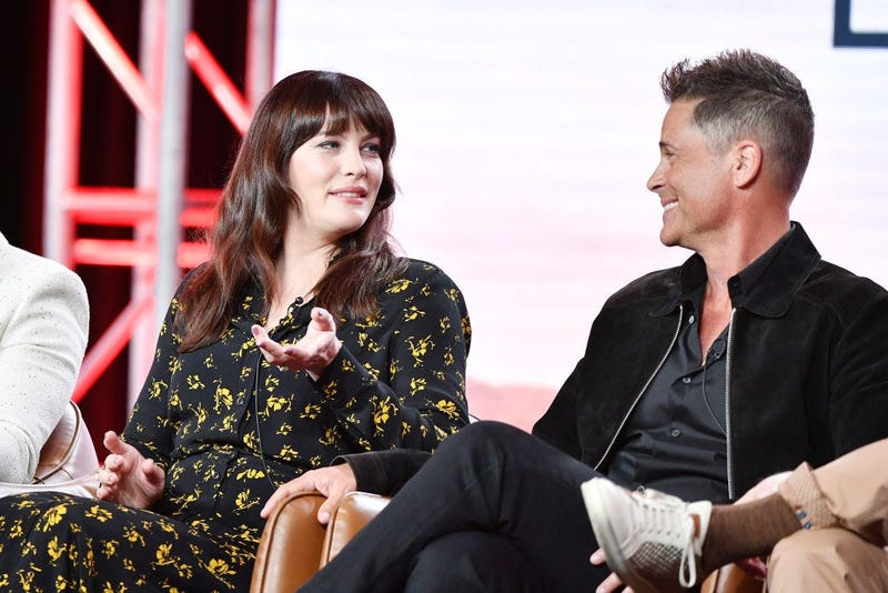 rob lowe on stage