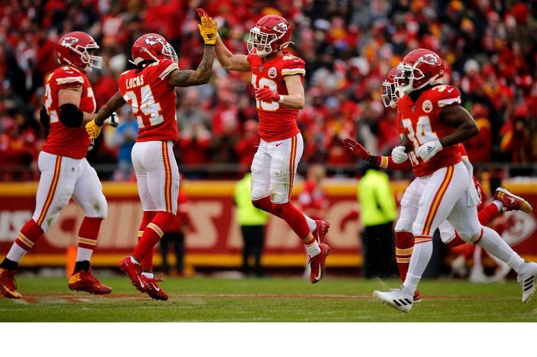 The Chiefs gearing up for the AFC Championship