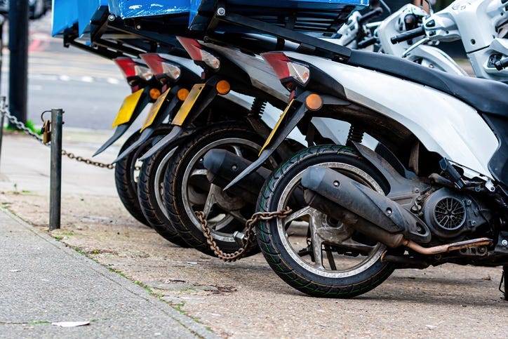 Stolen Moped