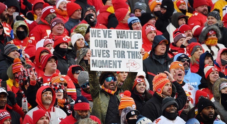 Nine days away from the Super Bowl