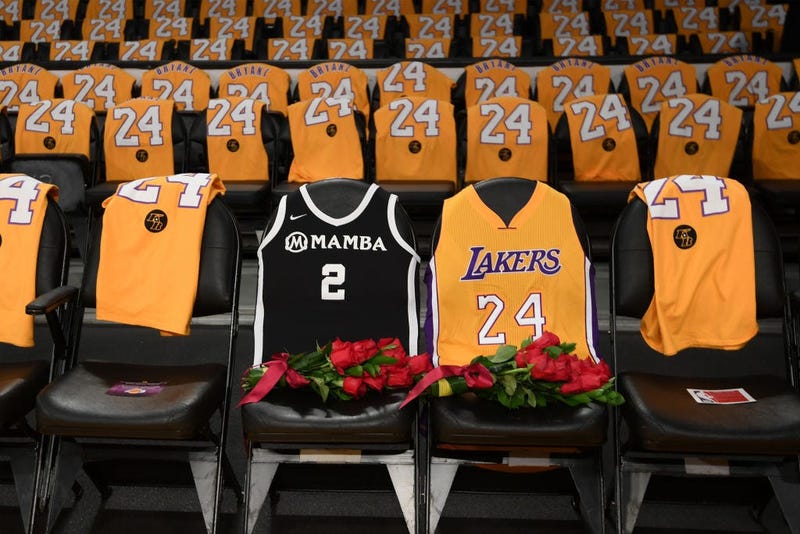 Gianna, Kobe's jersey