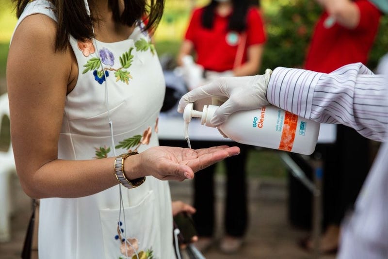 hand sanitizer
