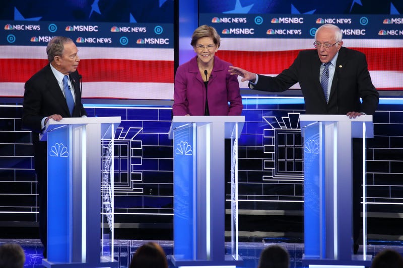 Bernie Sanders Michael Bloomberg