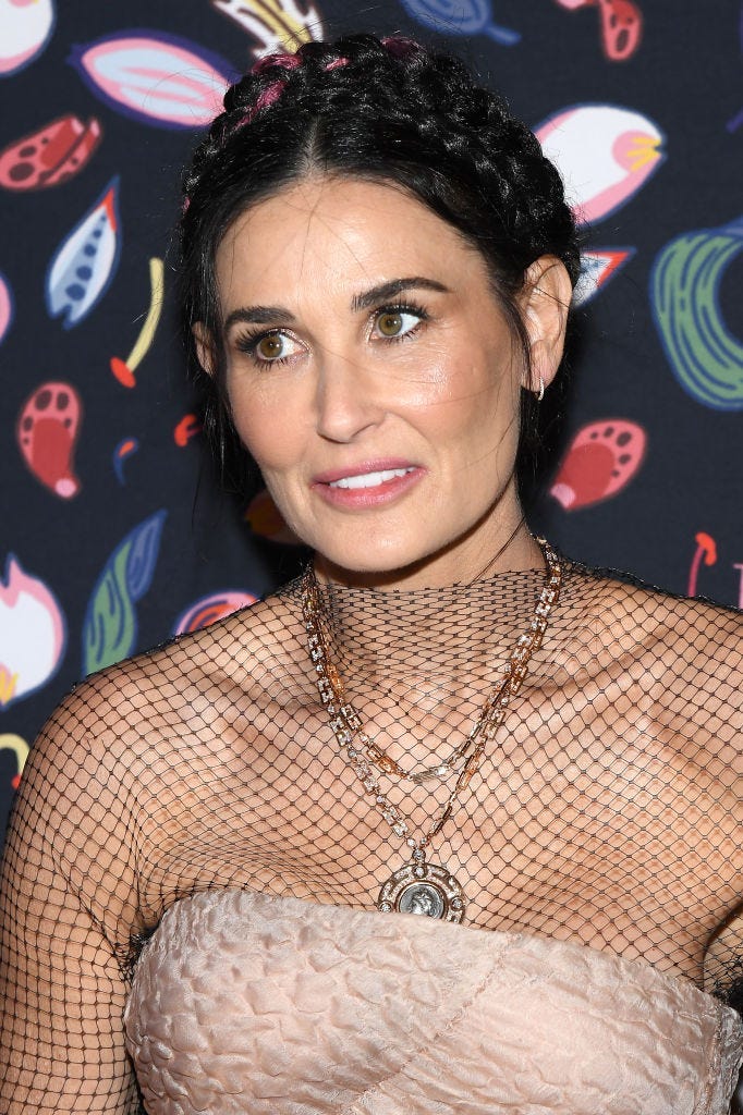Demi Moore in Feb 2020