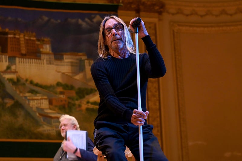 NEW YORK, NEW YORK - FEBRUARY 26: Iggy Pop rehearses on stage during the 33nd Annual Tibet House US Benefit Concert & Gala on February 26, 2020 in New York City. (Photo by Ilya S. Savenok/Getty Images for Tibet House)