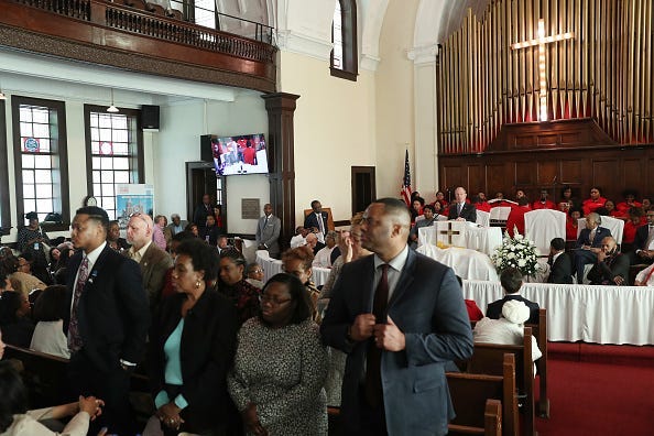 Black voters Alabama church