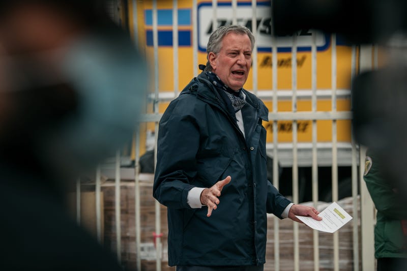 Coronavirus NYC de Blasio