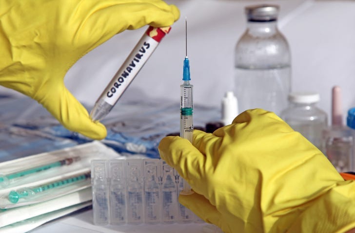 A vaccine being developed