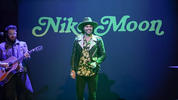 Niko Moon on stage