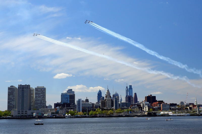 Philly fly over