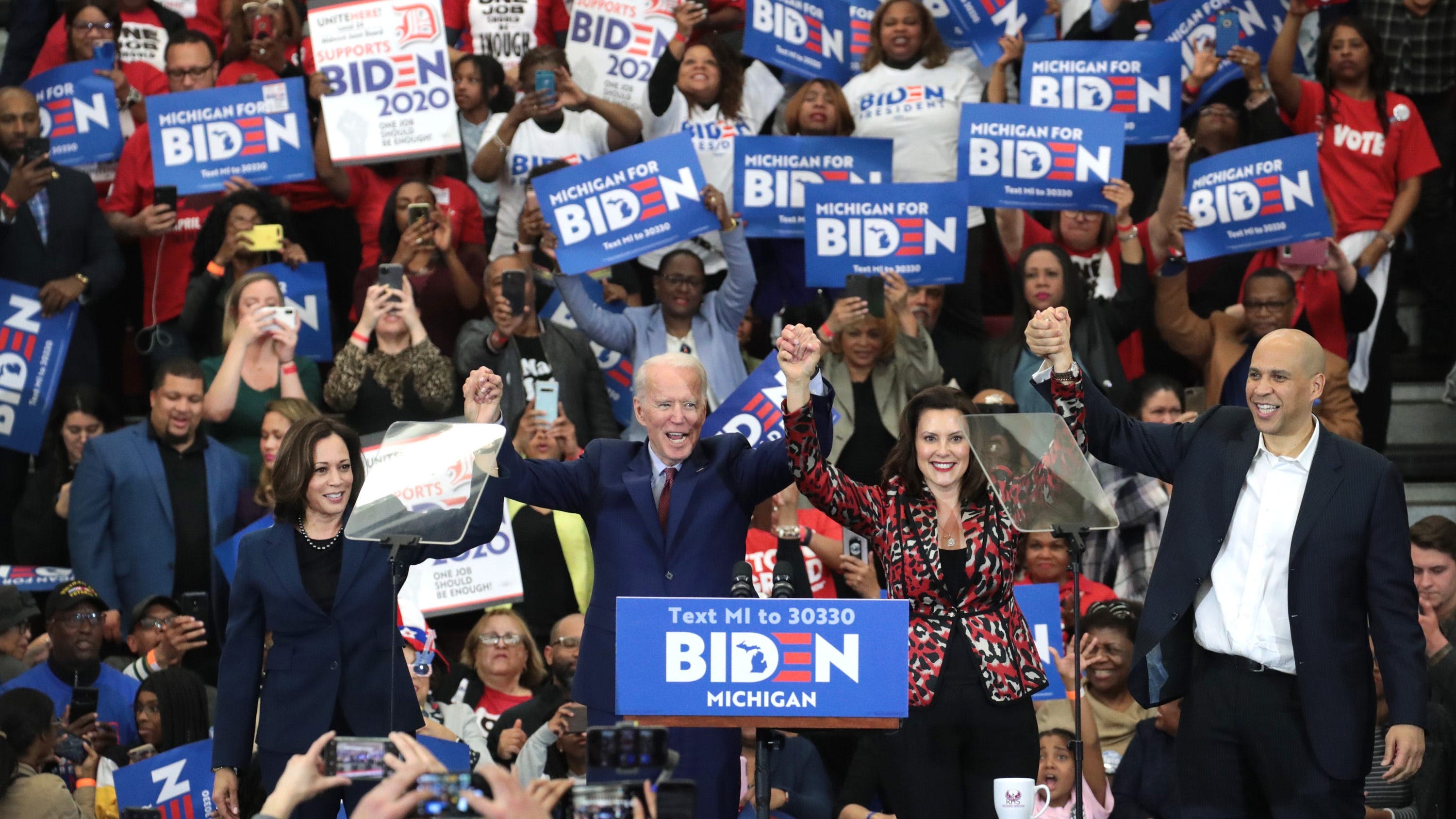 VIDEO: Joe Biden Introduces New Running Mate Kamala Harris in First Joint Campaign Appearance