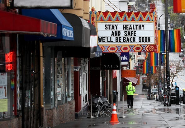 Castro Theatre closed amid coronavirus spread