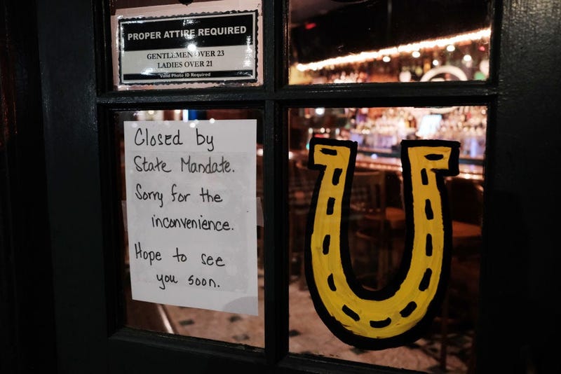 Closed Restaurant Sign
