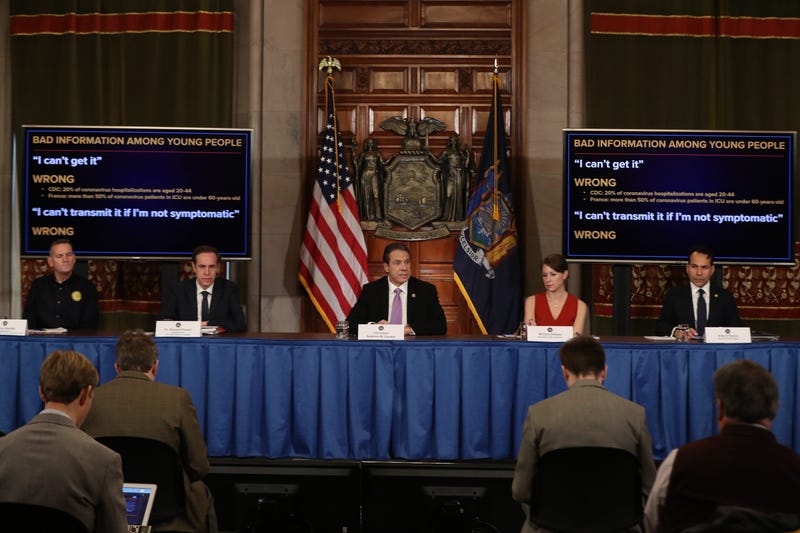 Gov. Cuomo holds a coronavirus news conference