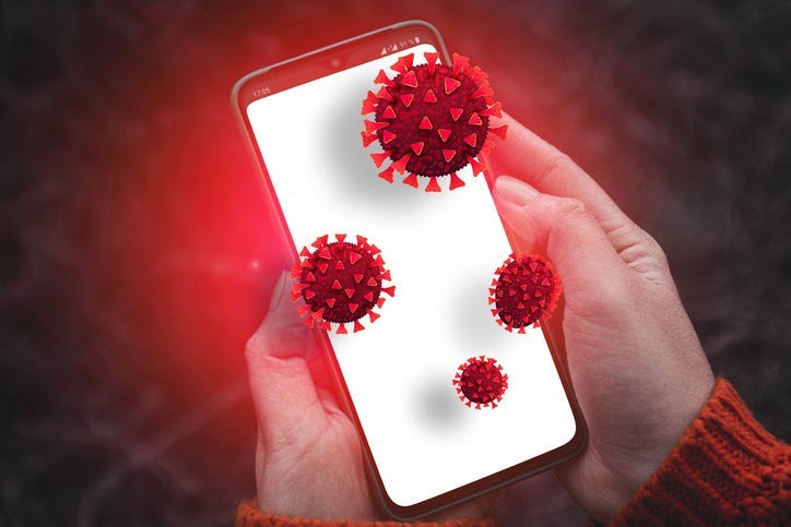 Phone germs