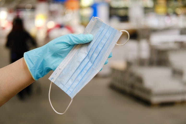 Mask, Grocery Store, Gloves
