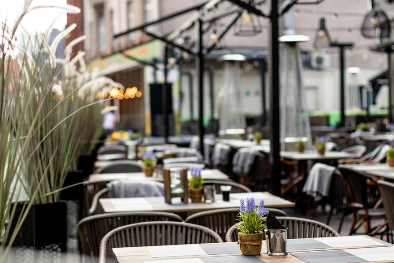 outdoor restaurant