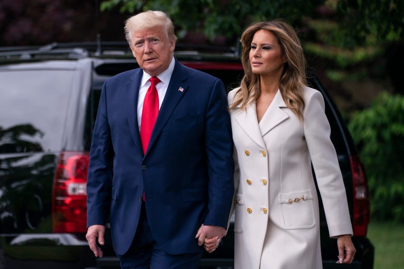 TRUMP AND MELANIA