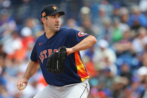 Verlander Astros Jersey