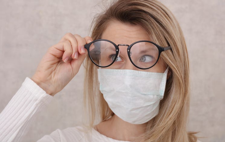glasses fog mask