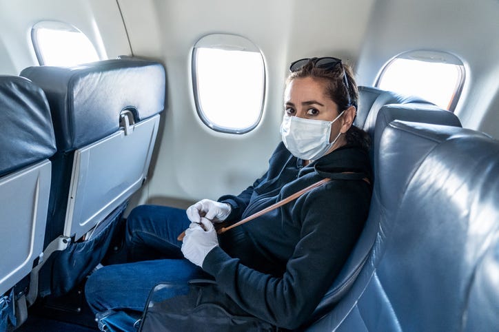 Required Mask On Airplane