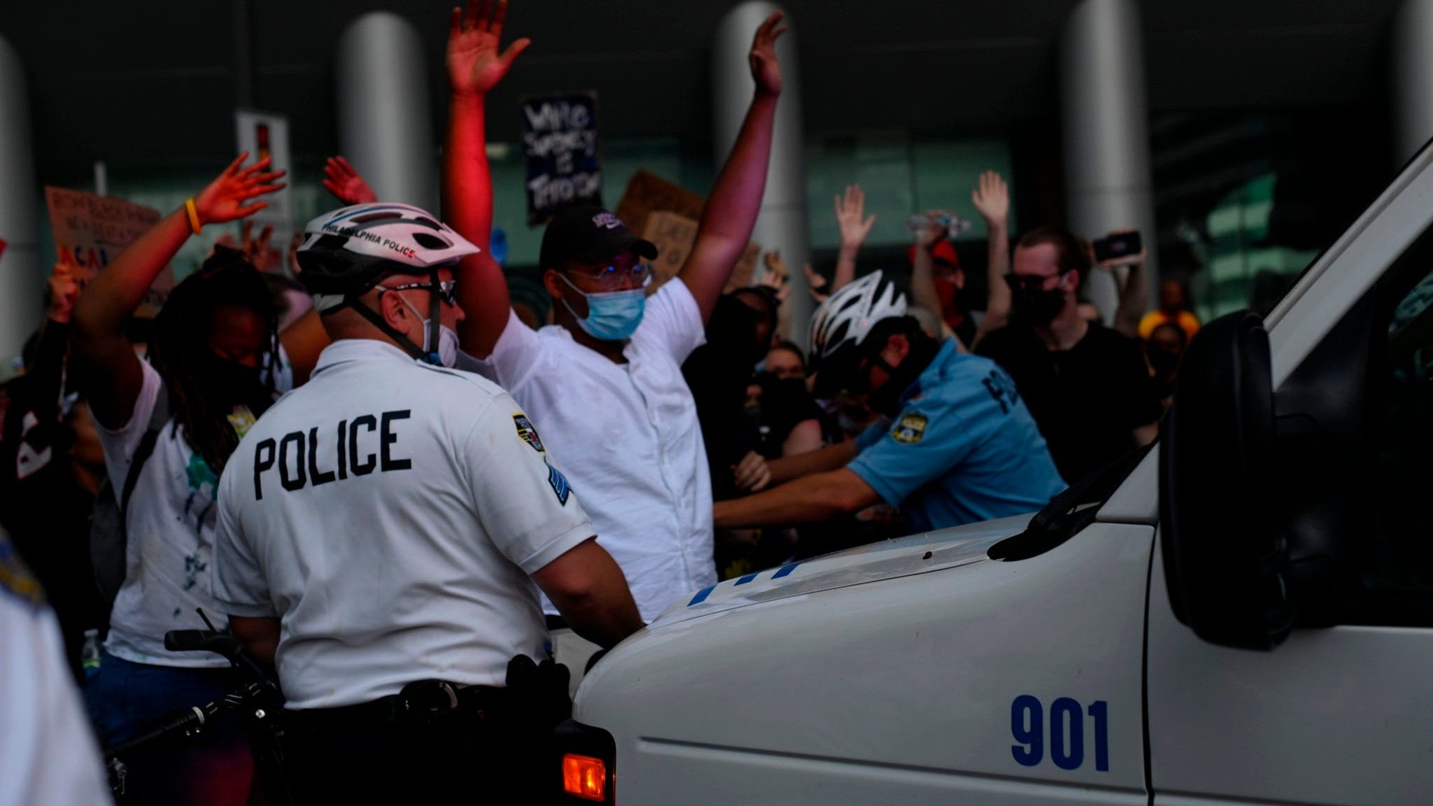 Philly officials waive all minor protest-related violations
