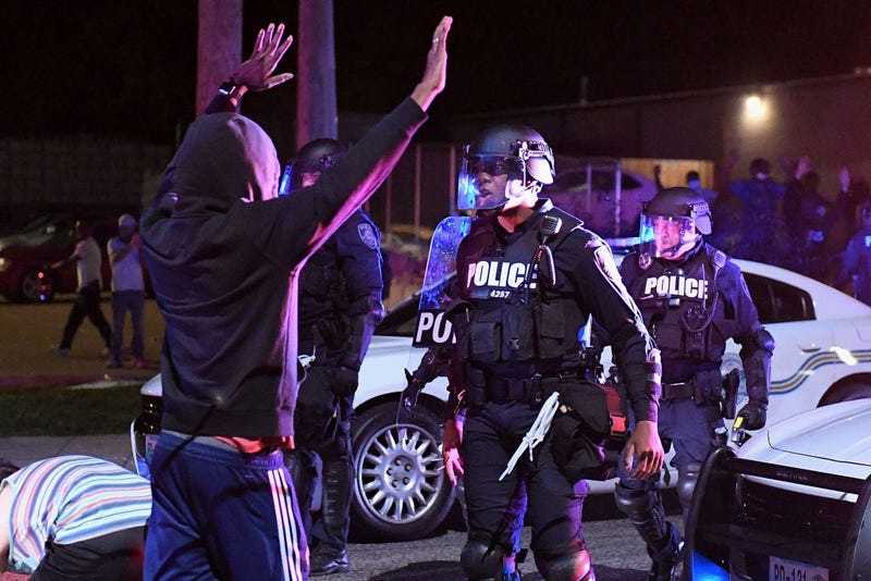 police, protest