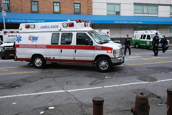 Coronavirus New York hospital