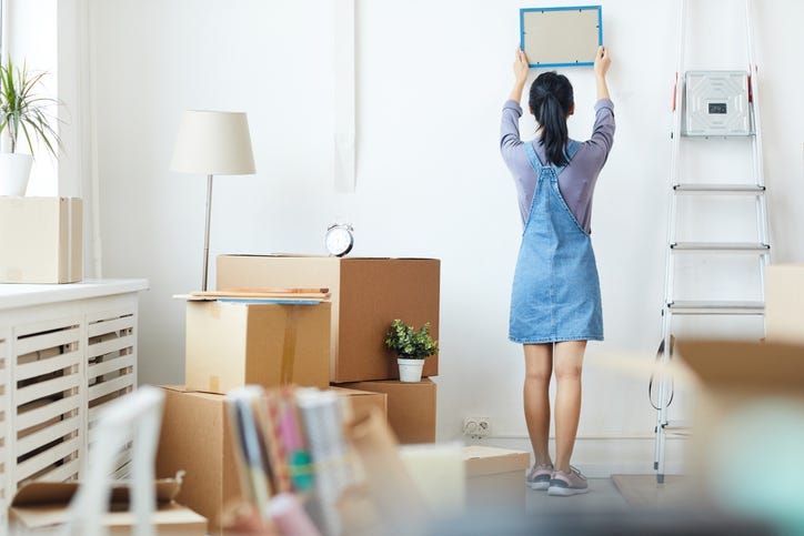 decluttering