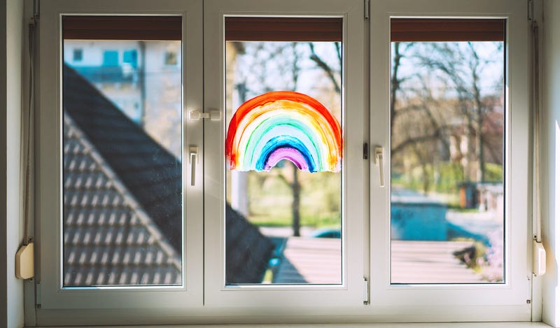 Rainbow on Glass / Hope