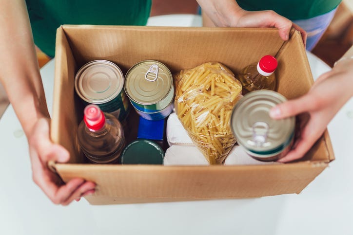 Food Bank, donation,