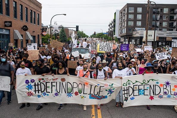 Black Lives Matter protest Minneapolis