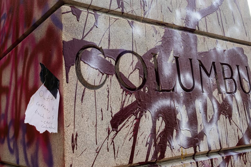 Columbus statue