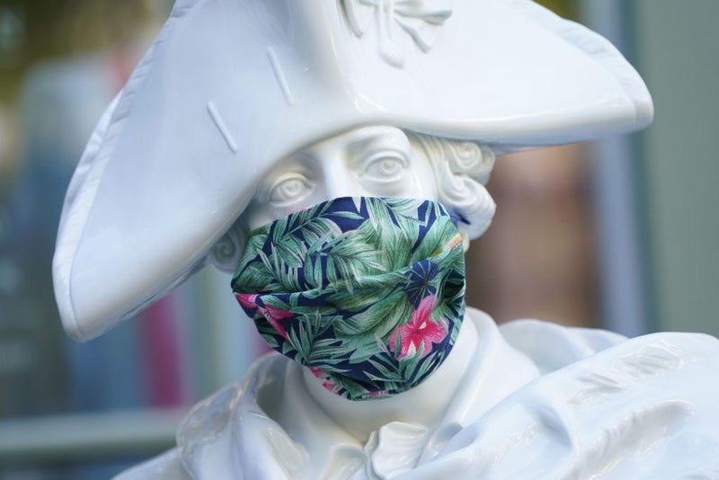 Statue with Mask
