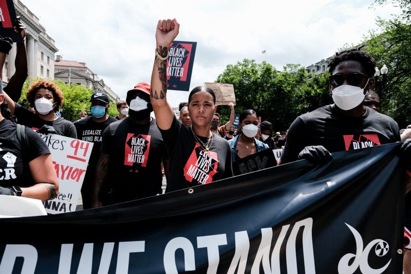 DC's Juneteenth march to the Martin Luther King, Jr. Memorial