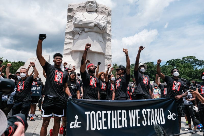 DC's Juneteenth march to the Martin Luther King, Jr. Memorial