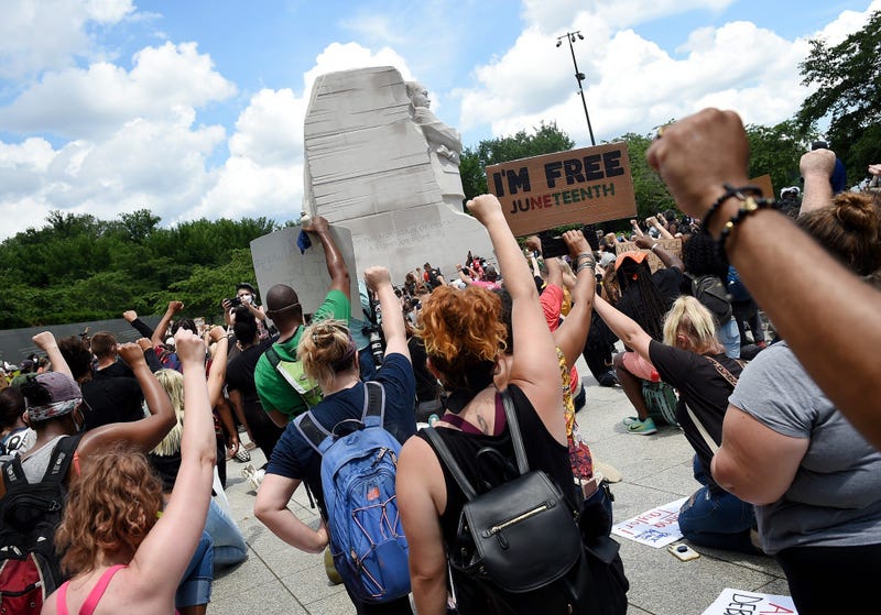 DC's Juneteenth march to the Martin Luther King, Jr. Memorial