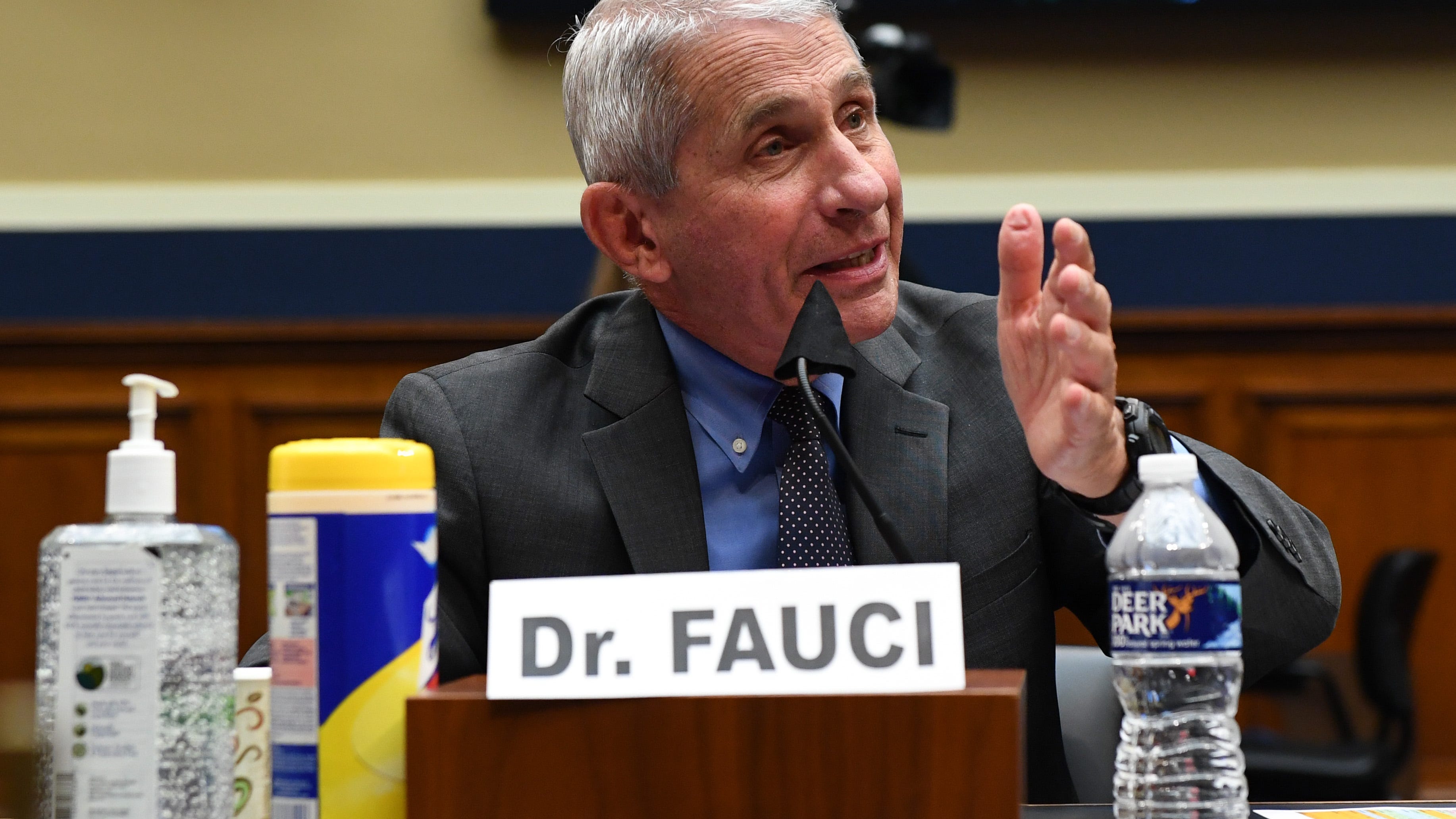 Dr. Fauci Remains Hopeful for Coronavirus Vaccine, But Says Country Has Work Ahead