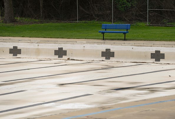 empty pool